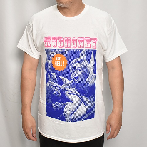Mudhoney/Soft Hell Official S/S T-Shirt�ʥޥåɥϥˡ� ���ե������T����ġ˥ۥ磻�� [a-7949]