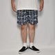 Checked Skull Amphibious Nylon Easy Short Pants�ʥ���������å� �����������硼�ȥѥ�ġ˥֥�å�/�֥롼�ߥۥ磻�� [a-8021]
