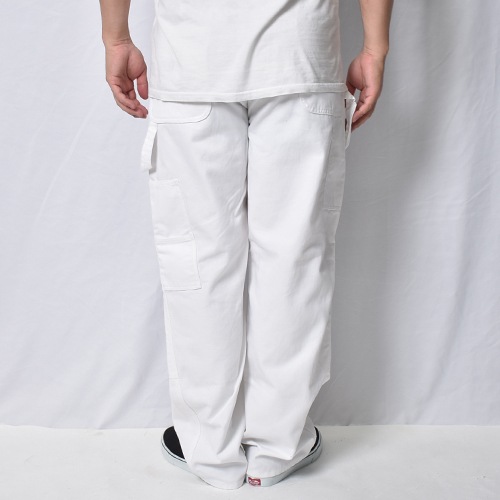Dickies/White Drill W-Knee Painter Pants（ディッキーズ ペインター