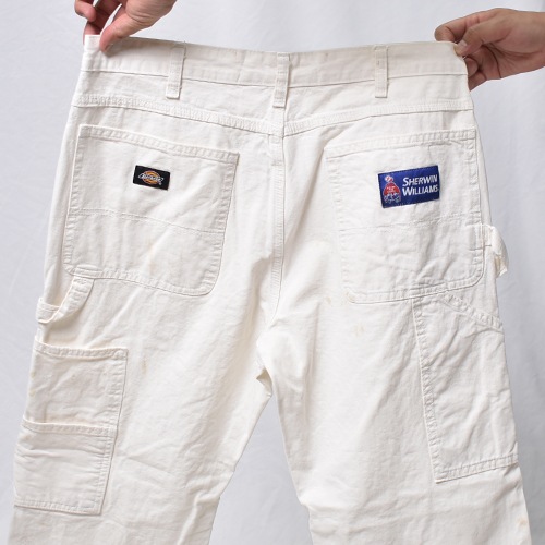 Dickies/White Drill Painter Pants with Sherwin Williams Tag