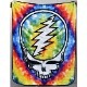 Grateful Dead/Official Fleece Blanket/Steal Your Face Tie Dyeʥ쥤ȥեǥå ե꡼֥󥱥åȡ˥ޥ顼 [a-5560]