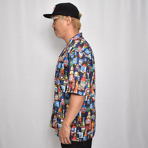 Pacific Legend/Beer Hawaiian S/S Shirtʥѥեå쥸 ϥ磻󥷥ġ˥ͥӡ [a-7569]