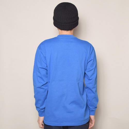 Pro Club/L/S Heavy Weight Solid T-Shirt�ʥץ������ T����ġ˥֥롼 [a-3606]