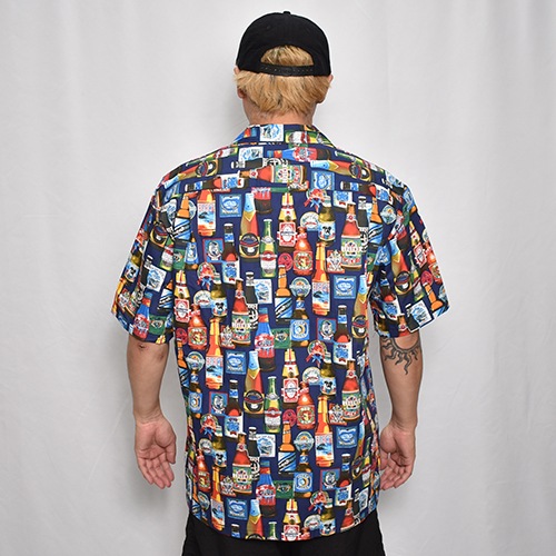 Pacific Legend/Beer Hawaiian S/S Shirtʥѥեå쥸 ϥ磻󥷥ġ˥ͥӡ [a-7569]