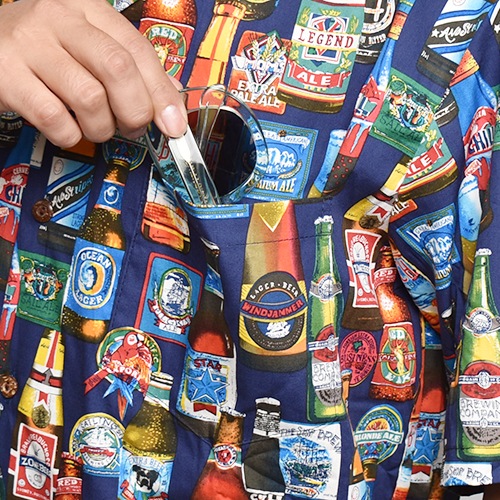 Pacific Legend/Beer Hawaiian S/S Shirtʥѥեå쥸 ϥ磻󥷥ġ˥ͥӡ [a-7569]