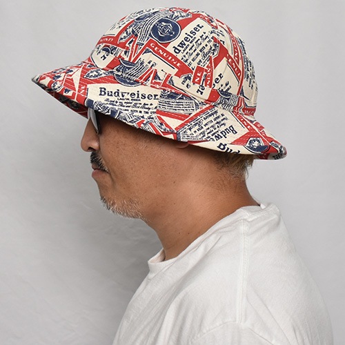 Budweiser/Replica Allover Printed Hat（バドワイザー ハット