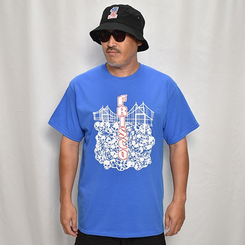 415 Clothing/Skull & Bridge S/S T-Shirt415 Tġ˥֥롼 [a-8135]