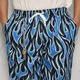Multi Flames Easy Pants�ʥե졼�ॹ���������ѥ�ġ˥֥롼�ߥ֥�å� [a-8161]