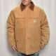 ��Carhartt/Duck Traditional Coat(�����ϡ��� �ȥ�ǥ�����ʥ륳����)�����ϡ��ȥ֥饦��/������XL���� [y-0843]