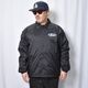 Fuck Logo Nylon Coach Jacket�ʥե��å����� �ʥ����󥳡������㥱�åȡ˥֥�å� [a-8411]
