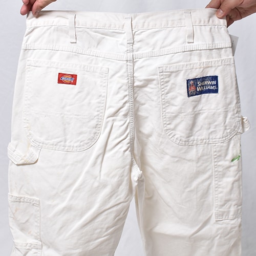 Dickies/White Drill Painter Pants with Sherwin Williams Tag