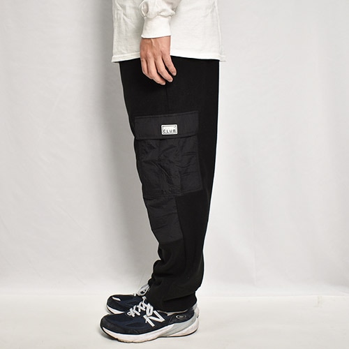Pro Club/Polar Fleece Cargo Pants�ʥץ������ �ե꡼���ѥ�ġ˥֥�å� [a-7302]