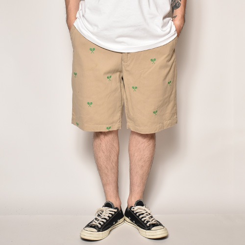��Polo Ralph Lauren/2Tuck Chino Shorts�ʥ��ե������ ���Υ��硼�ġ˥١�����/������W32 [z-3752]