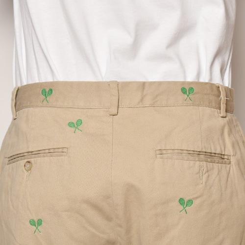 ��Polo Ralph Lauren/2Tuck Chino Shorts�ʥ��ե������ ���Υ��硼�ġ˥١�����/������W32 [z-3752]