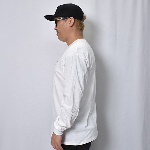Juice Magazine/Logo L/S T-Shirt�ʥ��塼���ޥ����� T����ġ˥ۥ磻�� [a-8462]