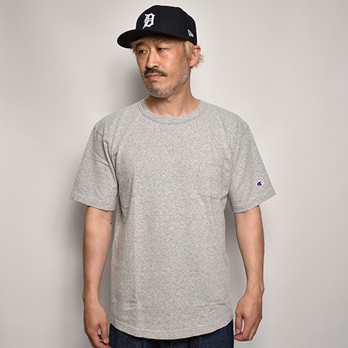 Champion/T1011 S/S Pocket T-Shirt�ʥ����ԥ��� �ݥ��å�T����ġˤإ������졼 [a-4977]