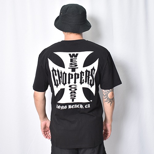 West Coast Choppers/OG Classic Logo S/S T-Shirt�ʥ������ȥ������ȥ���åѡ��� T����ġ˥֥�å��ߥۥ磻�� [a-8651]