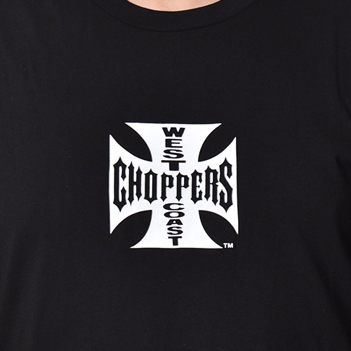 West Coast Choppers/OG Classic Logo S/S T-Shirt�ʥ������ȥ������ȥ���åѡ��� T����ġ˥֥�å��ߥۥ磻�� [a-8651]