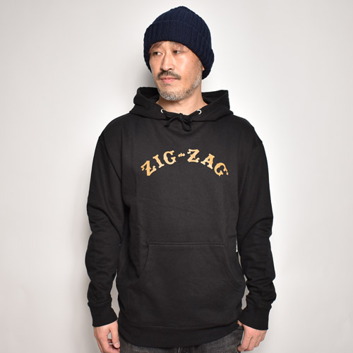 Zig-Zag/Logo Pullover Hoodie�ʥ������� �������åȥѡ������˥֥�å� [a-5562]