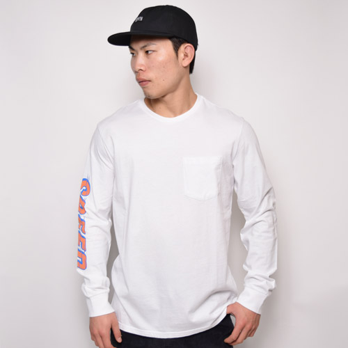 Brixton/Accelerate L/S Pocket T-Shirtʥ֥ꥯȥ ݥåTġ˥ۥ磻 [a-2017]