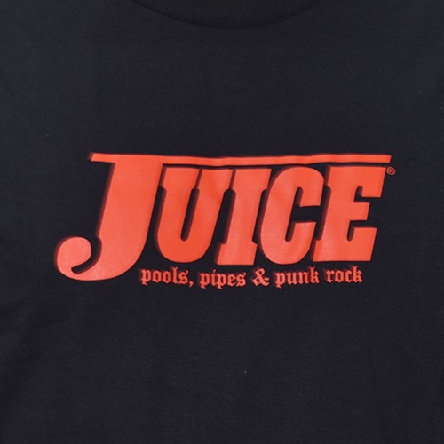 Juice Magazine/Logo L/S T-Shirt�ʥ��塼���ޥ����� T����ġ˥֥�å� [a-8463]