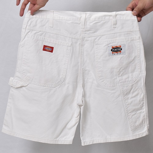 Dickies/White Drill Painter Shorts（ディッキーズ ペインター