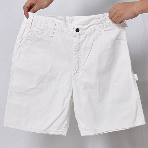 Dickies/White Drill Painter Shorts（ディッキーズ ペインター