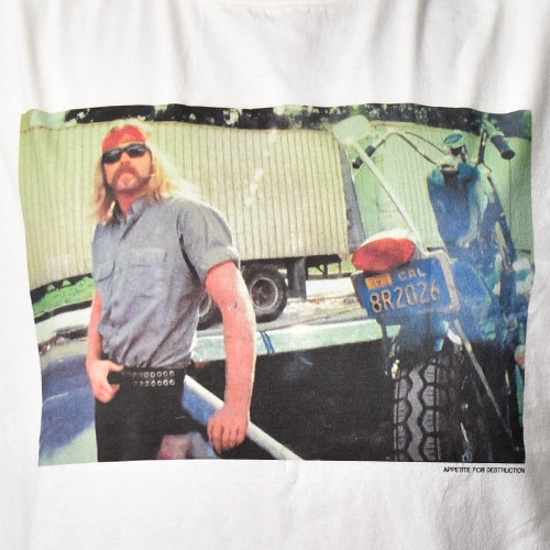 Suntee��Us Appetite For Destruction "Biker" S/S T-Shirt�ʥ���ƥ��ߥ��� T����ġ˥ե����ɥۥ磻�� [a-8623]