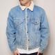 ��Levi's/Denim Boa Jacket�ʥ꡼�Х��� �ǥ˥�ܥ����㥱�åȡ˥���ǥ���/������42 [z-1386]
