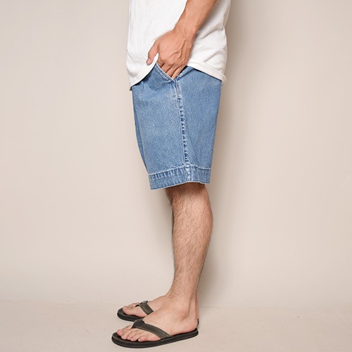 Dockers by Levis/Two Tucks Denim Short PantsʥɥåХ꡼Х ǥ˥ॷ硼ġ˥ǥ/W33 [z-1975]