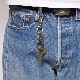 US Exclusive/ Simple & Plain  Heavy Gauge Key Chain/Short（アス ヘビーゲージキーチェーン）シルバー [n-9055]