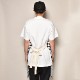 Checkerboard Apron�ʥ����å����ܡ��ɥ��ץ���˥ۥ磻�ȡߥ֥�å� [a-3751]