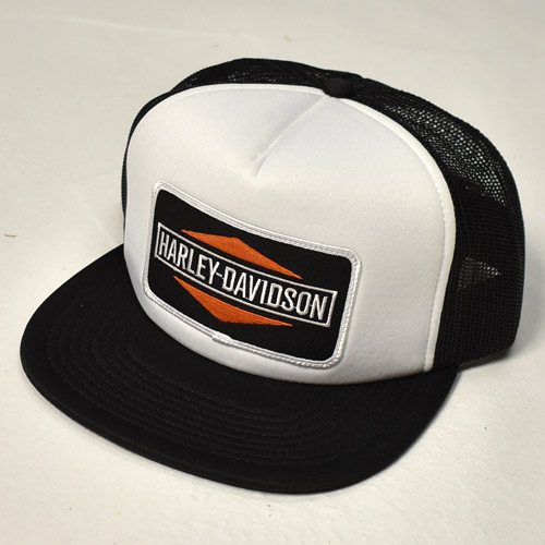 66-71 HD Official Trucker Mesh Cap�ʥϡ��졼���ӥåɥ��� ��å��奭��åס˥ۥ磻��/�֥�å� [a-8050]