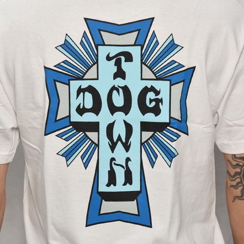 Dogtown/Cross Logo S/S T-Shirtʥɥå Tġ˥ۥ磻ȡߥ֥롼 [a-8164]