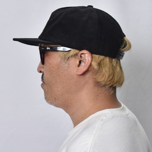 Snap-on Corduroy Snapback Cap�ʥ��ʥåץ��󥭥�åס˥֥�å� [a-8464]