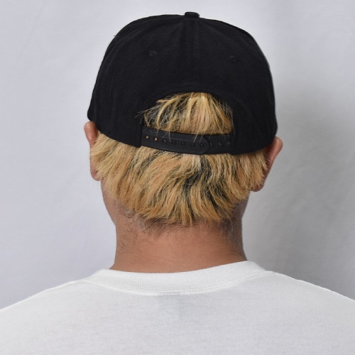 Snap-on Corduroy Snapback Cap�ʥ��ʥåץ��󥭥�åס˥֥�å� [a-8464]