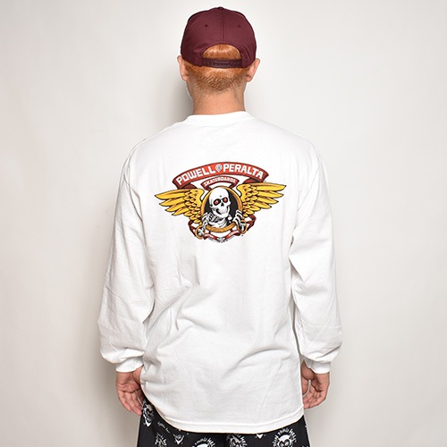 Powell Peralta/Winged Ripper L/S T-Shirt（パウエル Tシャツ