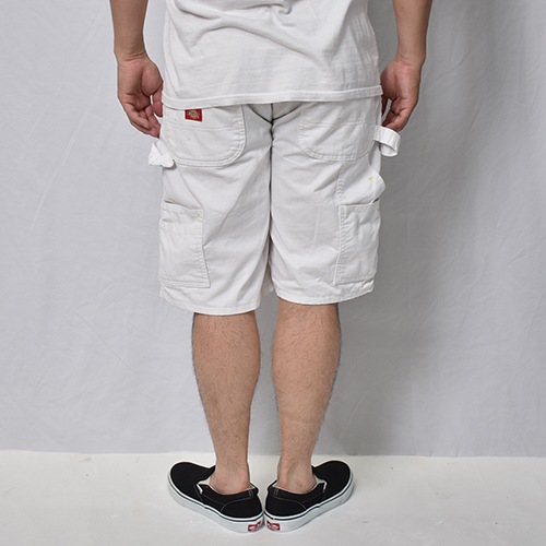 Dickies/White Drill Painter Shorts（ディッキーズ ペインター