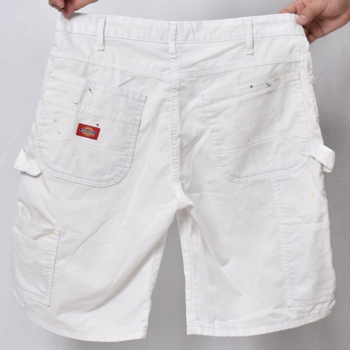 Dickies/White Drill Painter Shorts（ディッキーズ ペインター