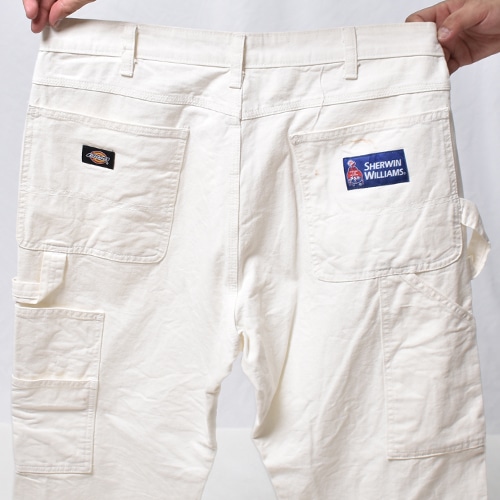 Dickies/White Drill Painter Pants with Sherwin Williams Tag
