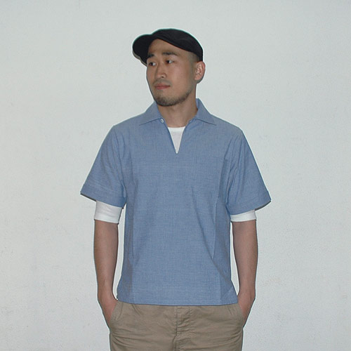 Brents/Chambray Shirt/Blue [n-1445]
