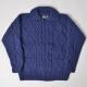 ArtesaniaUS/Full Zip Collared Fisherman Knit(ƥ˥ߥ եå㡼ޥ˥å)֥롼 [n-8606]