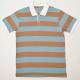Alternative Apparel/S/S Border Polo Shirt�ʥ��륿�ͥ��ƥ��֥��ѥ�� �ܡ������ݥ�����ġ˥饤�ȥ֥롼�ߥ֥饦�� [n-9275]