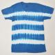 HanesUS/S/S Tie Dye Border V-Neck T-Shirtʥإ VͥåTġ˥֥롼ߥۥ磻 [n-9318]