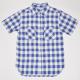 Five Brother/S/S Ox Check Work Shirts(ե֥֥饶 å)֥롼ߥʥ [n-9948]