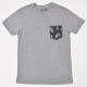 Vans/M Peace Leaf Pocket T-shirt�ʥХ� �ݥ��å�T����ġ˥��졼 [a-0125]