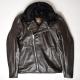 Vanson��US/9C Customized Riders Jacket(�Х󥽥�ߥ��� �饤���������㥱�å�)�֥饦�� [a-0468]