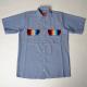 Red Kap��US/Mexican Rug Flap Chambray Shirt�ʥ�åɥ���åסߥ��� �����)�饤�ȥ֥롼�ߥС�����ǥ��� [n-7063]