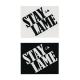Low Card/Stay Lame Sticker(ローカード ステッカー) [n-5634]|Sticker|ステッカー