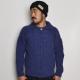 ArtesaniaUS/Full Zip Collared Fisherman Knit(ƥ˥ߥ եå㡼ޥ˥å)֥롼 [n-8606]